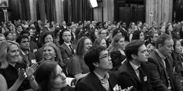 The audience applauding the nominees at the LawWorks annual pro bono awards The audience applauding the nominees at the LawWorks annual pro bono awards