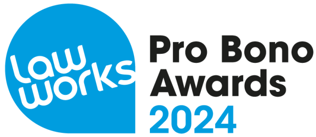 LawWorks Pro Bono Awards 2024 logo